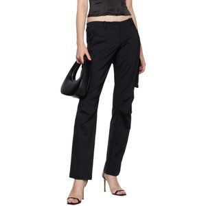 Miaou Black Raven Cargo Pants